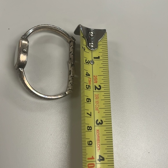 Anne Klein Silver tone Watch with White Dial / preowned - Picture 3 of 5